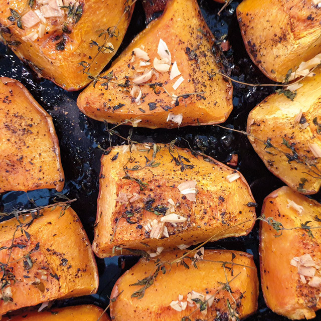 Wintersalat mit Kürbis